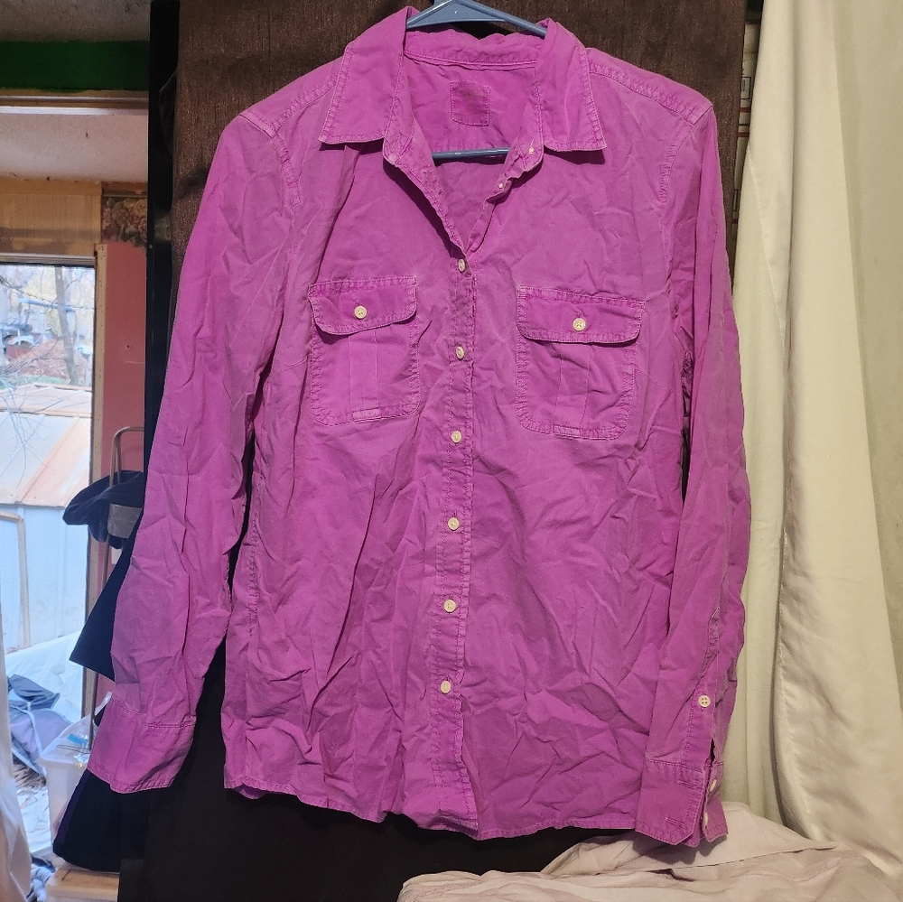 Long sleeve purple/pink top